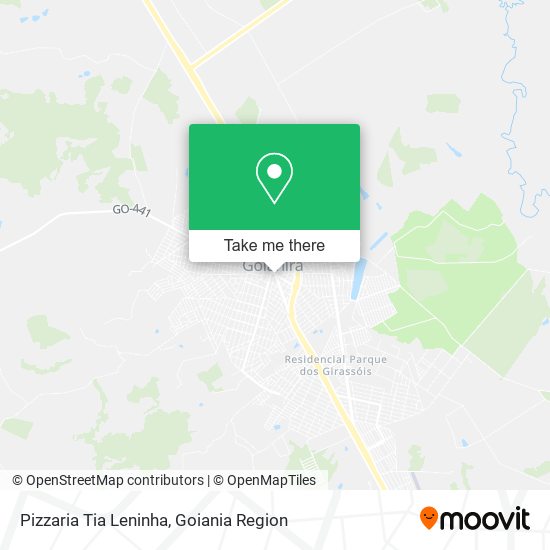 Pizzaria Tia Leninha map