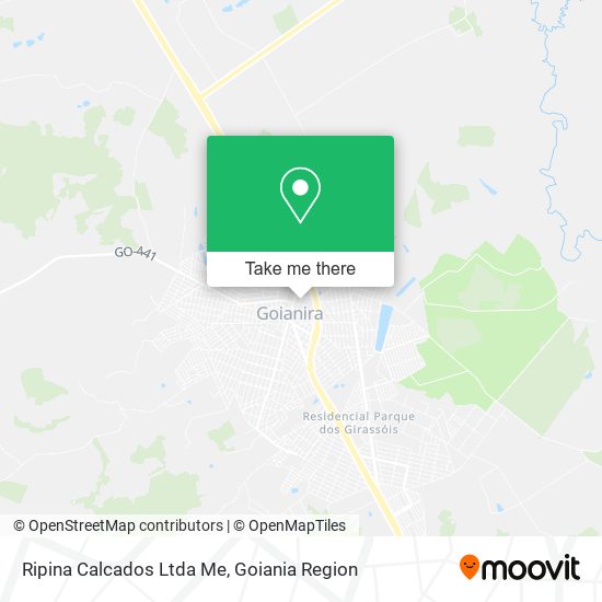 Ripina Calcados Ltda Me map