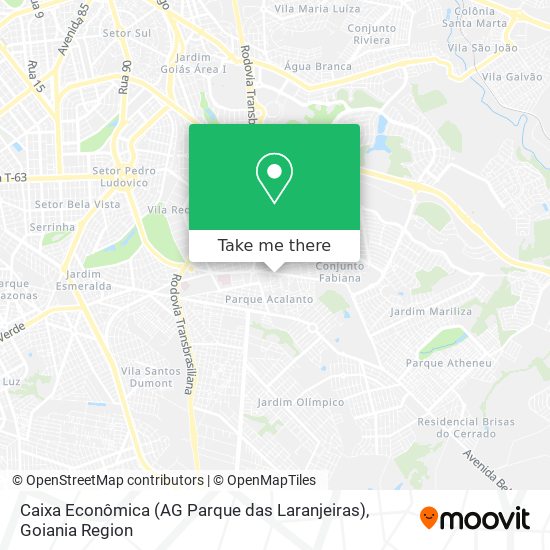 Caixa Econômica (AG Parque das Laranjeiras) map