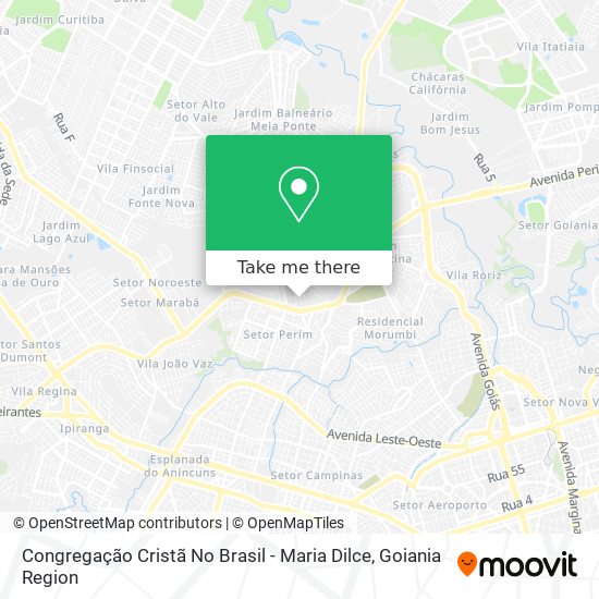 Mapa Congregação Cristã No Brasil - Maria Dilce
