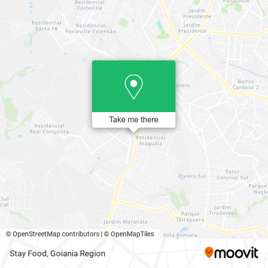 Stay Food map