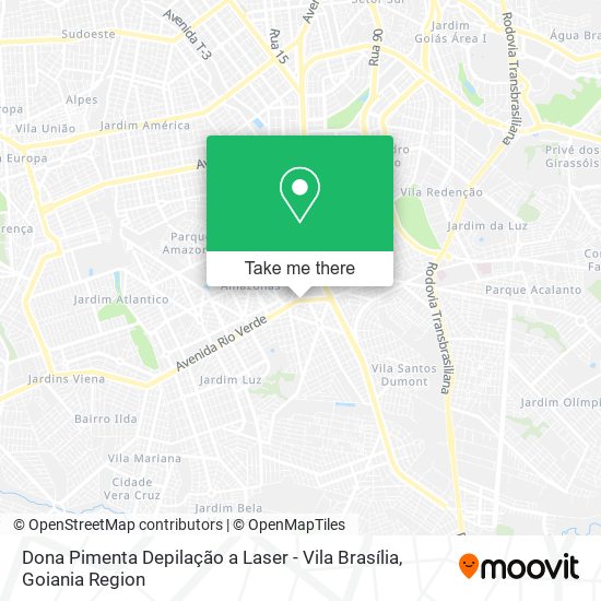 Dona Pimenta Depilação a Laser - Vila Brasília map