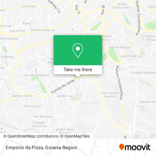 Empório da Pizza map