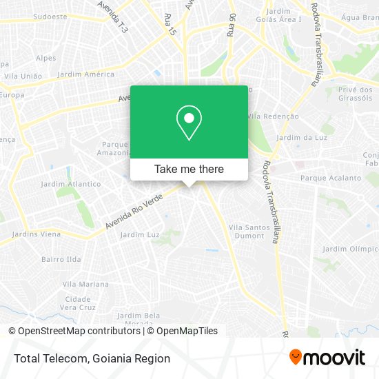 Mapa Total Telecom