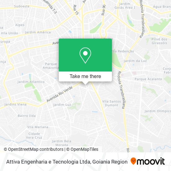 Attiva Engenharia e Tecnologia Ltda map