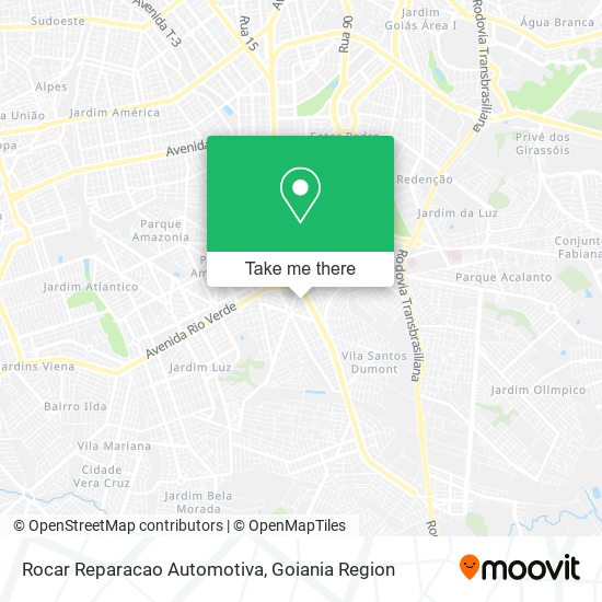 Mapa Rocar Reparacao Automotiva