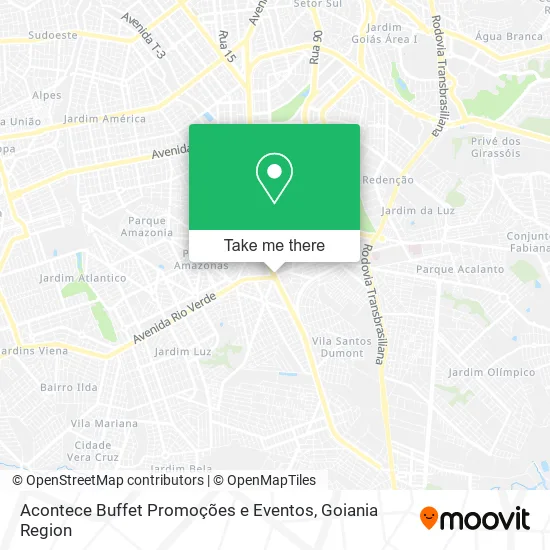 Acontece Buffet Promoções e Eventos map
