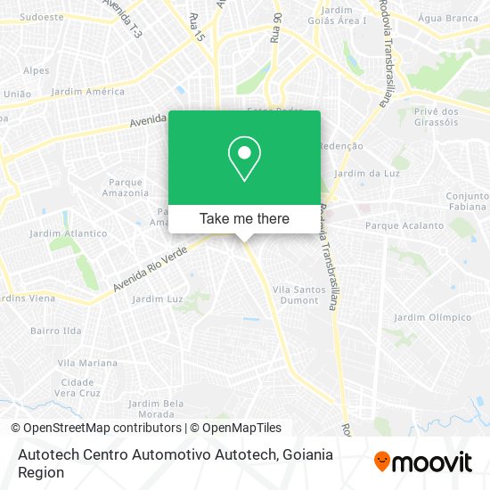 Mapa Autotech Centro Automotivo Autotech