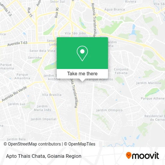 Apto Thais Chata map
