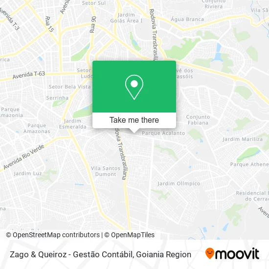 Zago & Queiroz - Gestão Contábil map