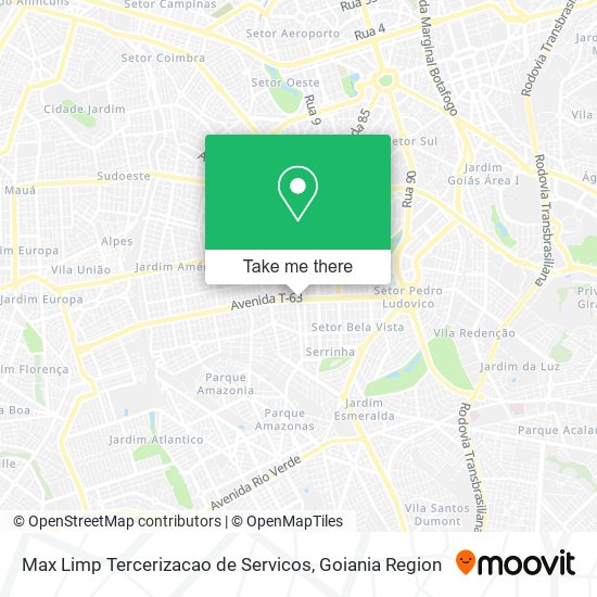 Max Limp Tercerizacao de Servicos map