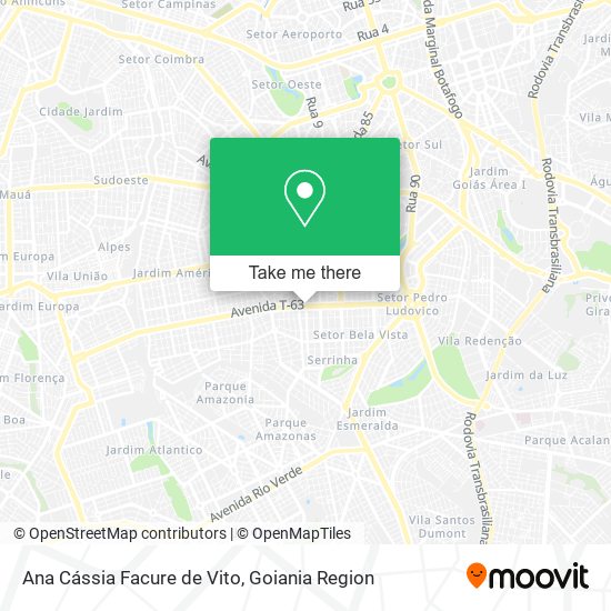 Mapa Ana Cássia Facure de Vito