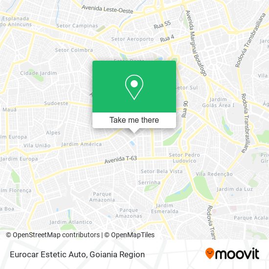 Mapa Eurocar Estetic Auto