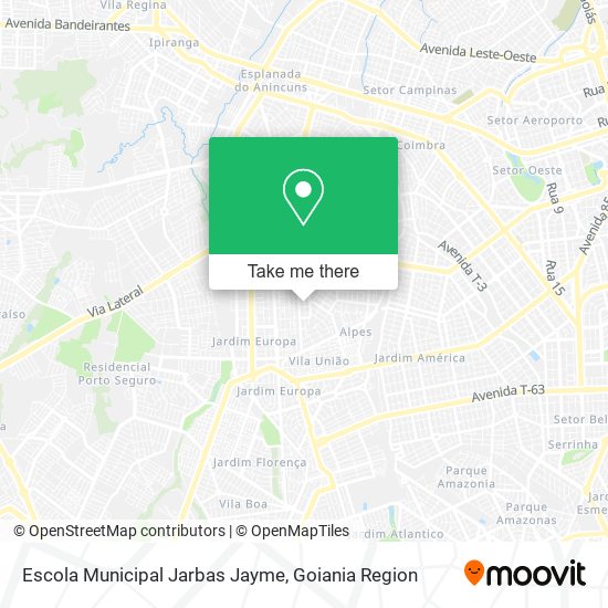 Escola Municipal Jarbas Jayme map