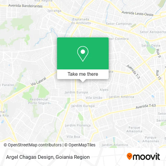 Argel Chagas Design map