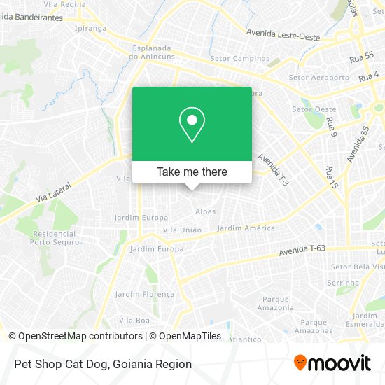 Pet Shop Cat Dog map