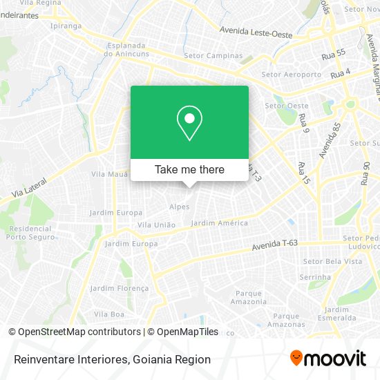 Reinventare Interiores map