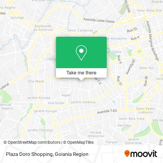 Mapa Plaza Doro Shopping