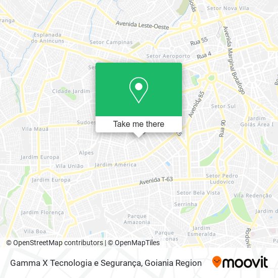 Gamma X Tecnologia e Segurança map