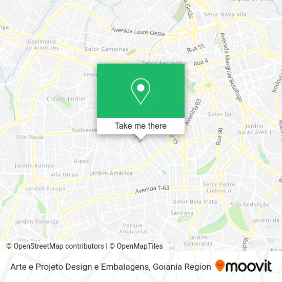 Arte e Projeto Design e Embalagens map