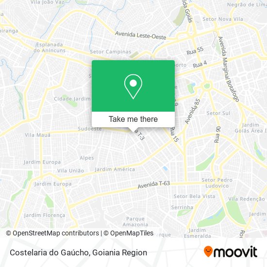 Costelaria do Gaúcho map