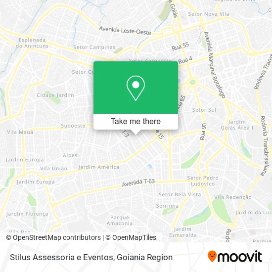 Stilus Assessoria e Eventos map