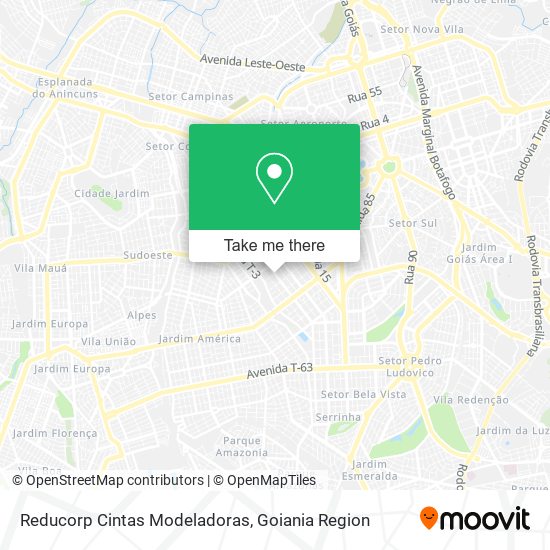 Reducorp Cintas Modeladoras map