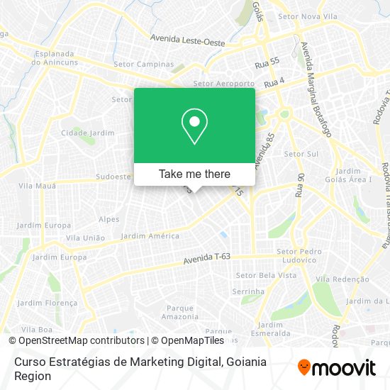 Mapa Curso Estratégias de Marketing Digital