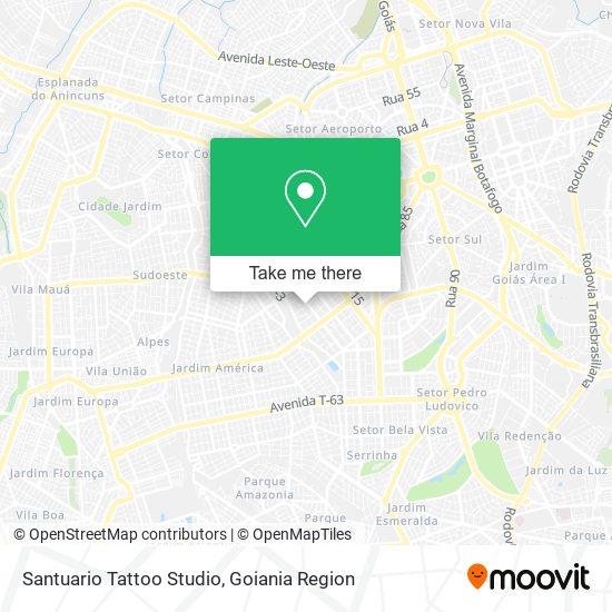 Santuario Tattoo Studio map