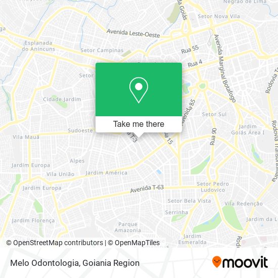 Melo Odontologia map