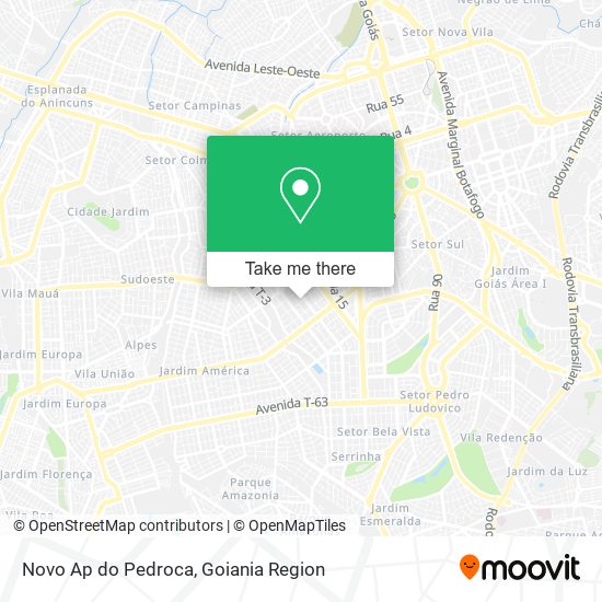 Novo Ap do Pedroca map