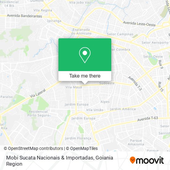 Mobi Sucata Nacionais & Importadas map