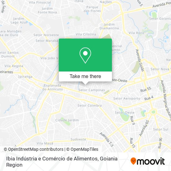 Ibia Indústria e Comércio de Alimentos map