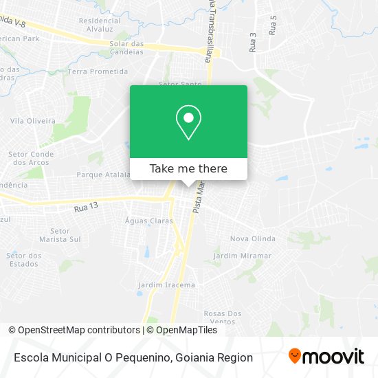 Escola Municipal O Pequenino map