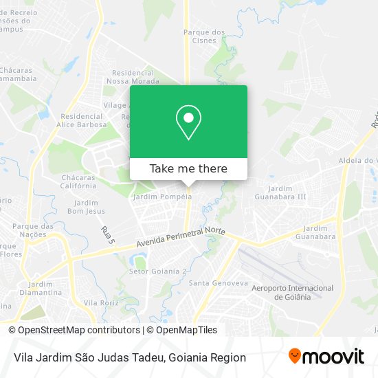 Mapa Vila Jardim São Judas Tadeu