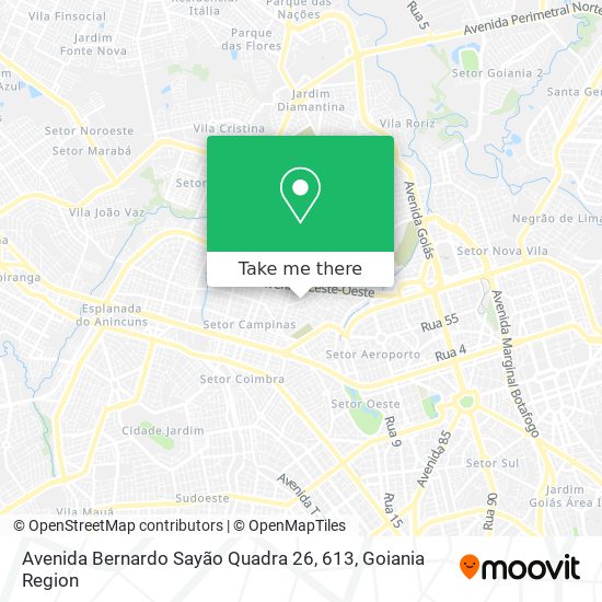 Avenida Bernardo Sayão Quadra 26, 613 map