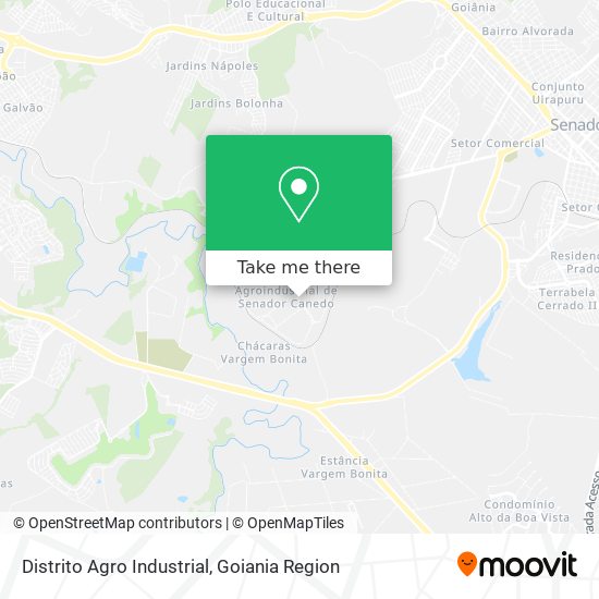 Distrito Agro Industrial map