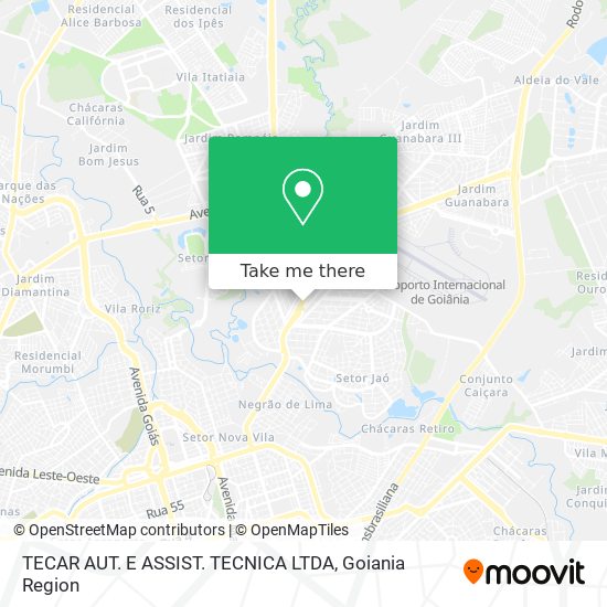 TECAR AUT. E ASSIST. TECNICA LTDA map