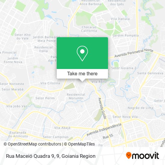 Rua Maceió Quadra 9, 9 map