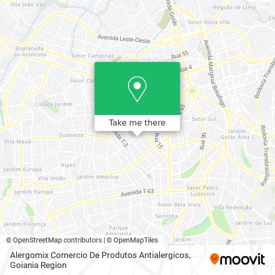 Mapa Alergomix Comercio De Produtos Antialergicos