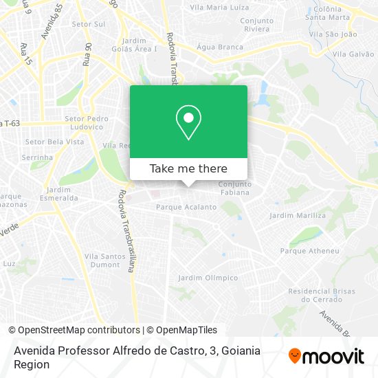 Mapa Avenida Professor Alfredo de Castro, 3