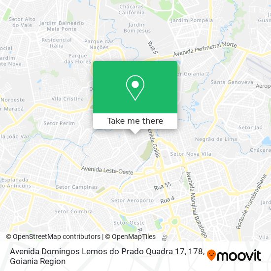 Avenida Domingos Lemos do Prado Quadra 17, 178 map