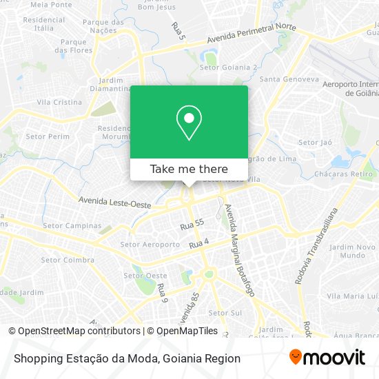 Mapa Shopping Estação da Moda
