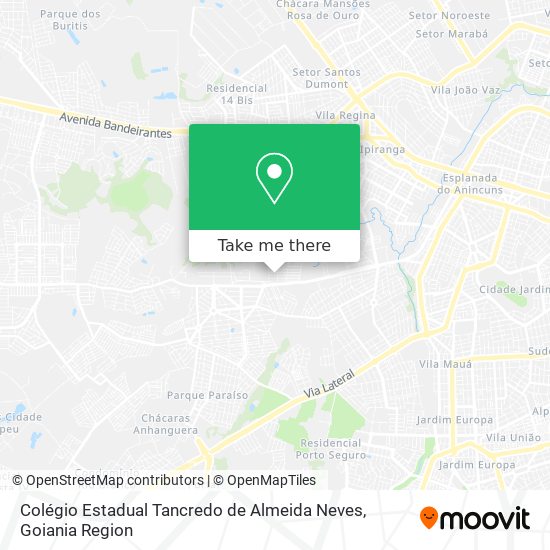 Colégio Estadual Tancredo de Almeida Neves map