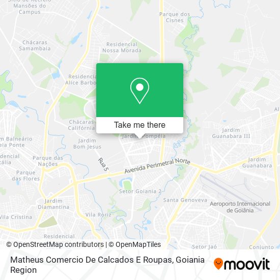 Matheus Comercio De Calcados E Roupas map