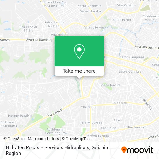 Hidratec Pecas E Servicos Hidraulicos map