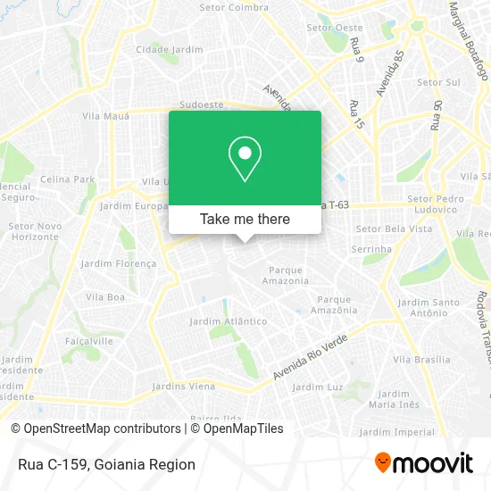 Rua C-159 map