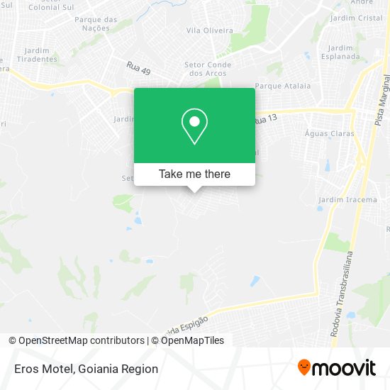 Eros Motel map