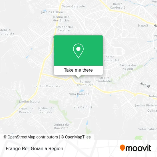 Frango Rei map