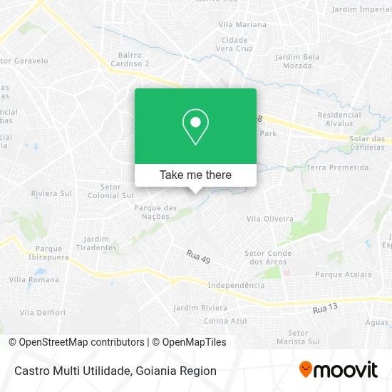 Castro Multi Utilidade map